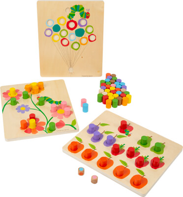 Joc Sortare Culori – Eric Carle Omida Mancacioasa