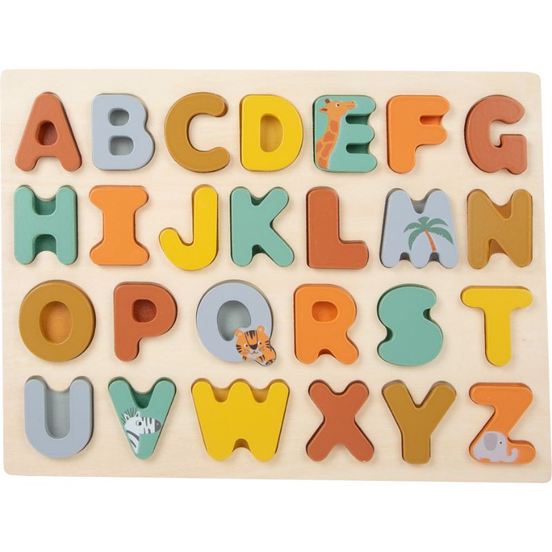 Puzzle litere Safari Small Foot