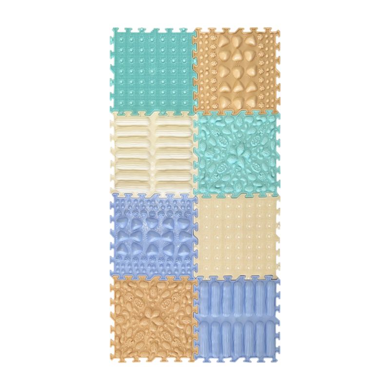 Covoras senzorial Soft Pastel 8 buc Ortonature